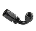 -6 120 DEG. JIC HOSE END - BLACK