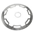 This gray tire cover from Rugged Ridge fits 30-32 inch spare tires.