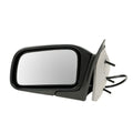 Right Black Arm & Mirror Kit for 1955-1995 CJ-5, CJ-6, CJ-7, CJ-8 & YJ Wrangler Crown Automotive