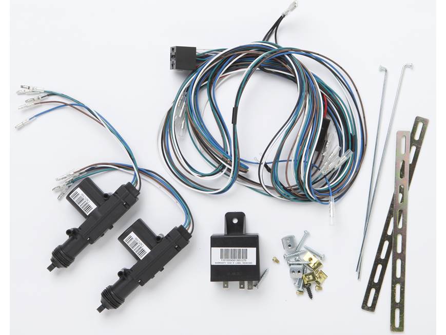 TWO DOOR POWER DOOR LOCK ACTUATOR KIT