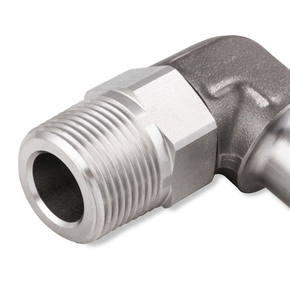 BLACK 90 DEG -6 MALE-MALE SWIVEL 3/4"-16