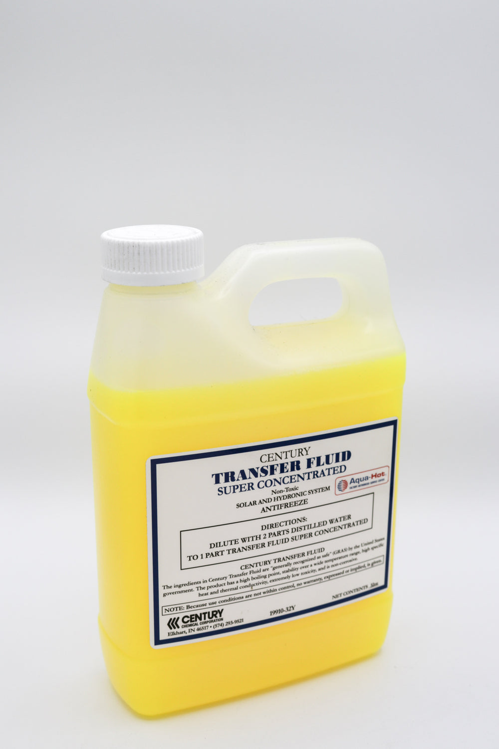 CENTURY HEAT TRANSFER FLUID SUPER CONCENTRATED; YELLOW CONCENTRATE; QUART