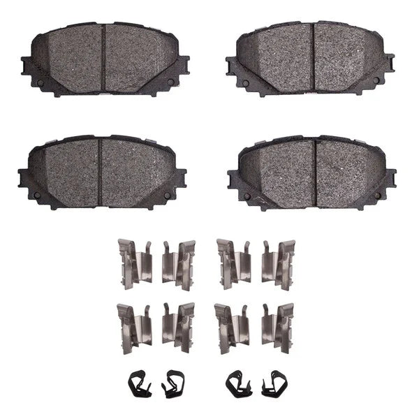 R1 12-18 Toyota Yaris (Usa/Canada) Front Semi Met Brake Pads and Hardware Kit