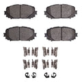 R1 12-18 Toyota Yaris (Usa/Canada) Front Semi Met Brake Pads and Hardware Kit