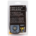 7WAY ROUND PLASTIC PREWIRED TONE ADAPTER