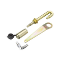 Hitch Accessories: J-Pin Anti-Rattle Pin and Barrel Lockset; for 2 inch square receivers