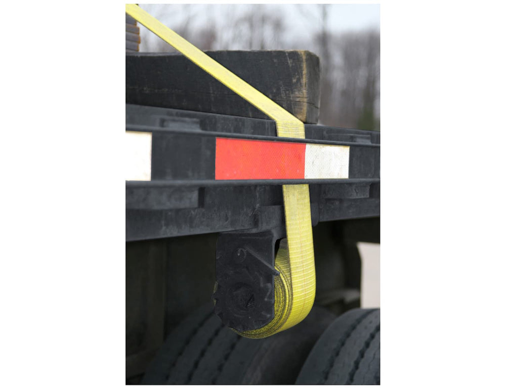 WINCH STRAP4INX30FTFLAT HOOK 15K#CAP
