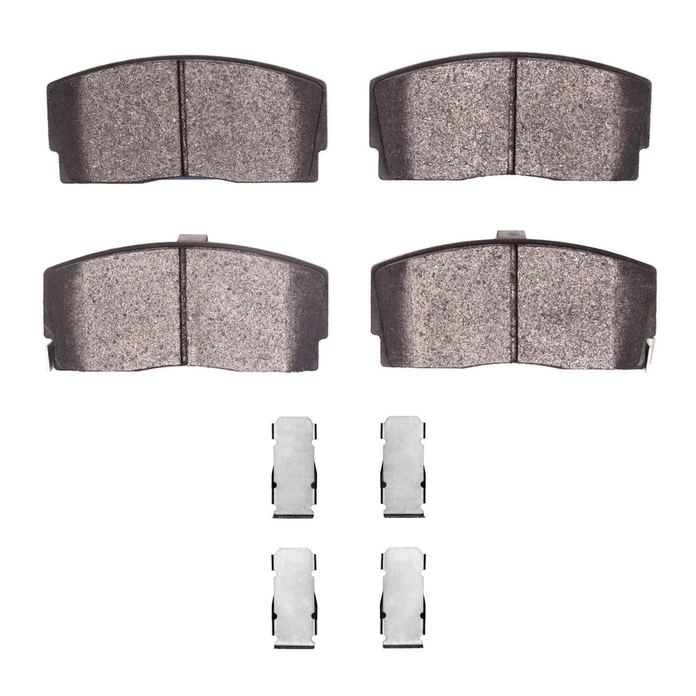 R1 1988-1992 Daihatsu CHARADE Front R1 Semi Met Pads & Hardware Kit