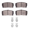 R1 1988-1992 Daihatsu CHARADE Front R1 Semi Met Pads & Hardware Kit