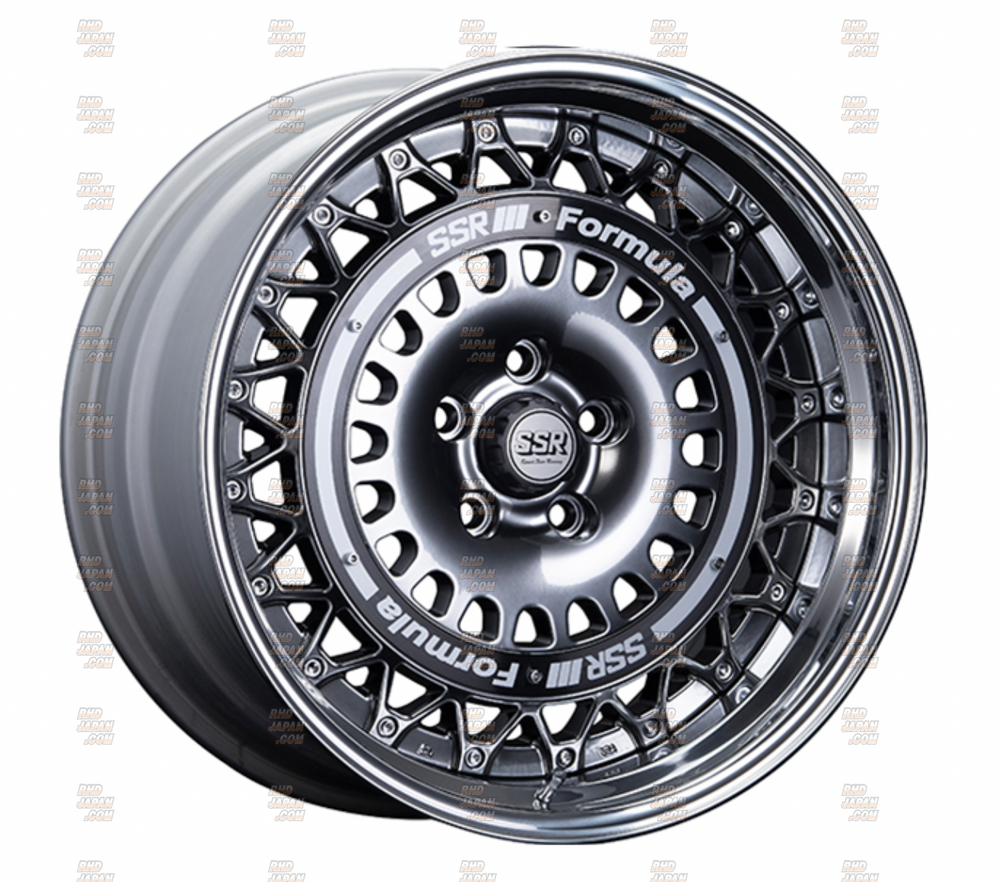 SSR Formula Mesh Black Center Cap