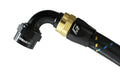 GReddy AN16 90 Degree Swivel Hose End - Black/Gold Anodized