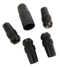 14MM X 1.50 DUPLEX ACORN BLACK CHROME WHEEL LOCK