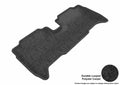 3D CLASSIC FLOOR MAT 2ND ROW BLACK