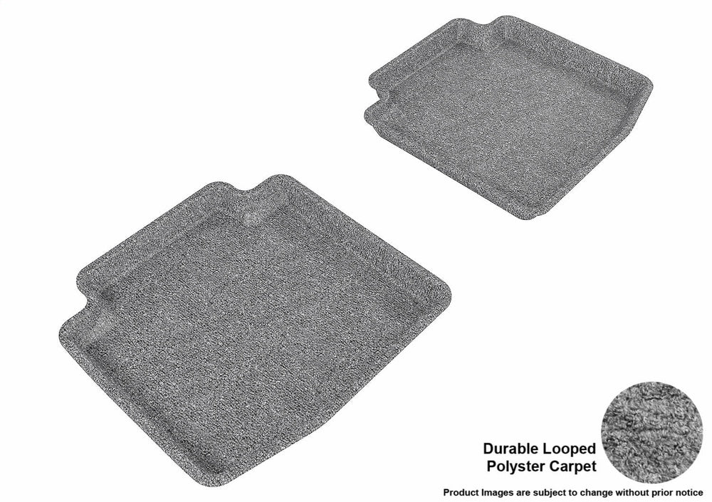 3D CLASSIC FLOOR MAT 2ND ROW GRAY