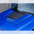 Hood Scoop Dark Blue 3.5in Tall
