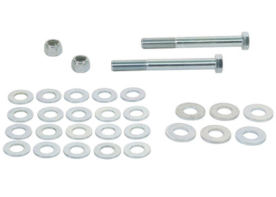 CONTROL ARM LOWER INNER FRONT BOLTS ADDS < +2.5DEG CASTER