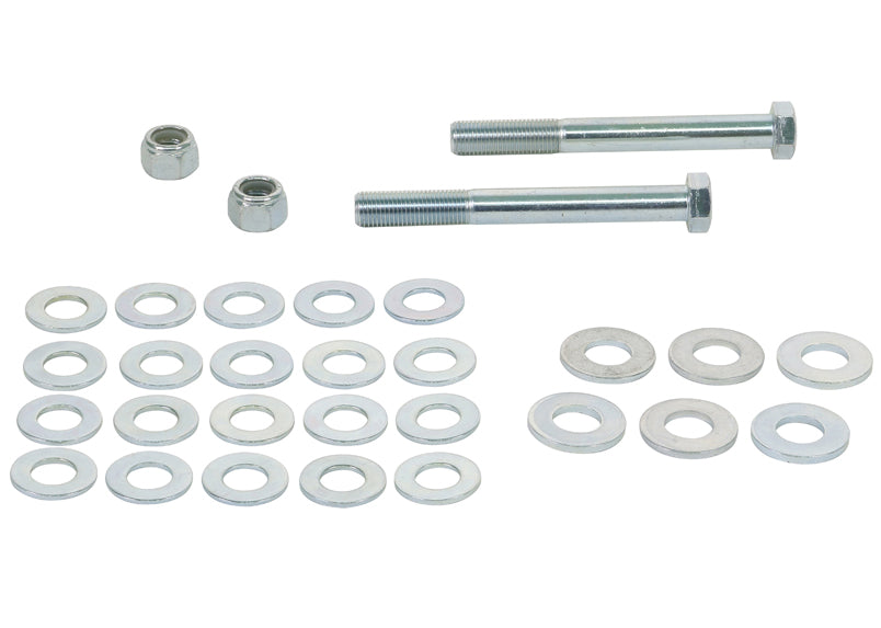 CONTROL ARM LOWER INNER FRONT BOLTS ADDS < +2.5DEG CASTER