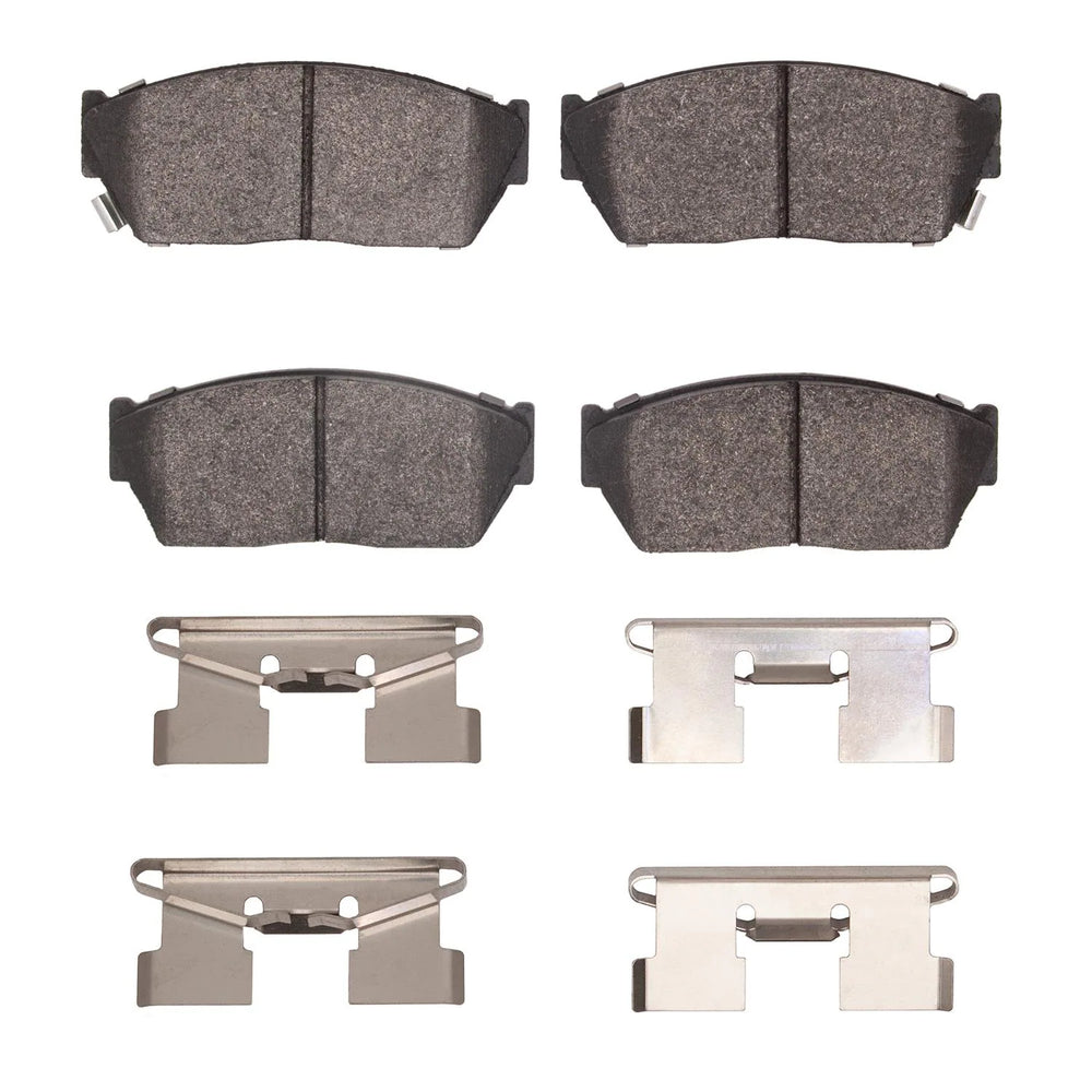 R1 82-87 Honda Civic Sedan Front Ceramic Pads & Hardware Kit