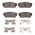 R1 82-87 Honda Civic Sedan Front Ceramic Pads & Hardware Kit