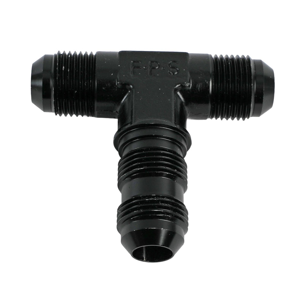 Fragola -10AN Bulkhead Tee - Black