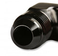 BLACK 90DG-16 TO 1" NPT ADPT