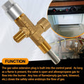 GAS VALVE EXTENSION PLUG