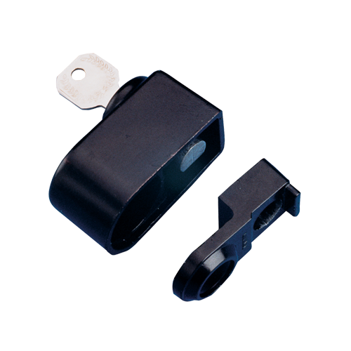 WHEEL LOCK FOR SPARE TIRE; FITS OVER WHEEL STUDS UP TO 9/16IN DIAMETER