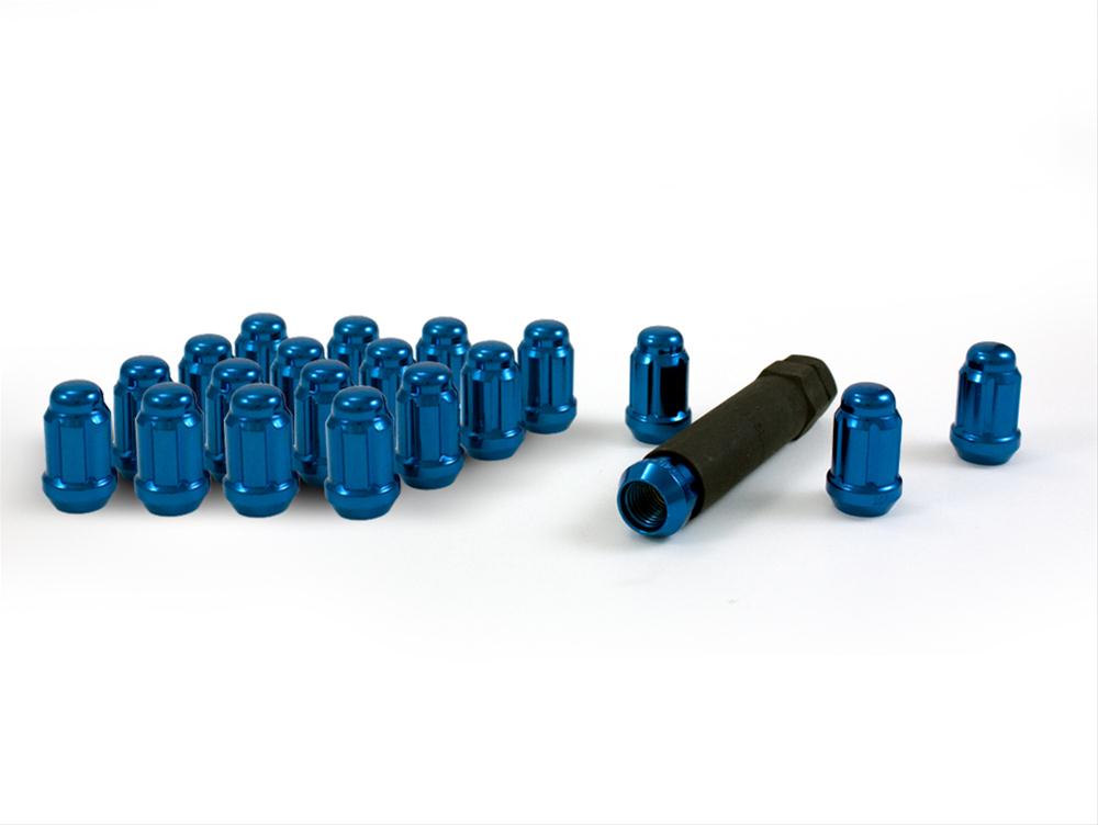 12MM X 1.25 BLUE4 LUG KIT SMALL DIAMETER (LUGS & KEY)