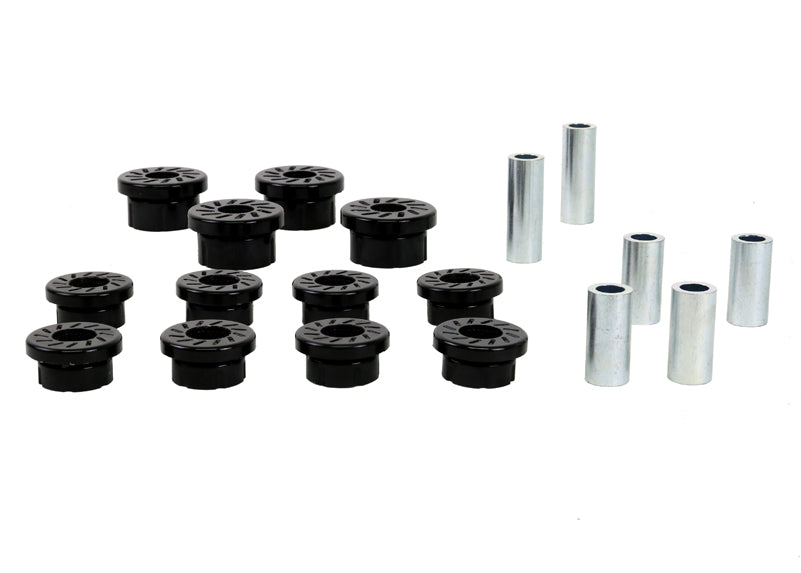 Control arm - upper and lower bushing 12 Bushings 6 Tubes Grease
