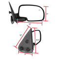 TRUCK MIRROR RIGHT-OE STYLE- HEATED