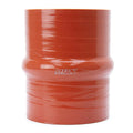 HPS Performance 2.25 ID 4 Long High Temp 4-ply Aramid Reinforced Silicone Hump Coupler Hose Orange (57mm ID 102mm Length)