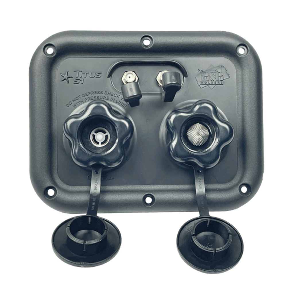B&B MOLDERS black auto part