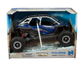 New Ray Toys Polaris RZR Pro R 4 Rock Crawler Azure Crystal Scale - 1:18