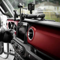 RAM VEHICLE DASH MOUNT WITH 12 TRACK FOR JEEP JL 18-21