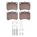 DFC 88-93 Ford Festiva Front 4000 HybriDynamic Brake Pads and Hardware Kit