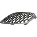 LH FRONT BUMPER INSERT W/HOOD SCOOP; FOG LAMP OPENING COVER; W/O FOG LAMPS DODGE CHARGER 1518