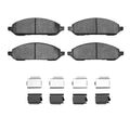 R1 04-07 Mercury Monterey Front Semi Met Brake Pads and Hardware Kit