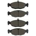 R1 1997-2006 Jaguar VanDEN PLAS Rear R1 Semi Met Pads & Hardware Kit