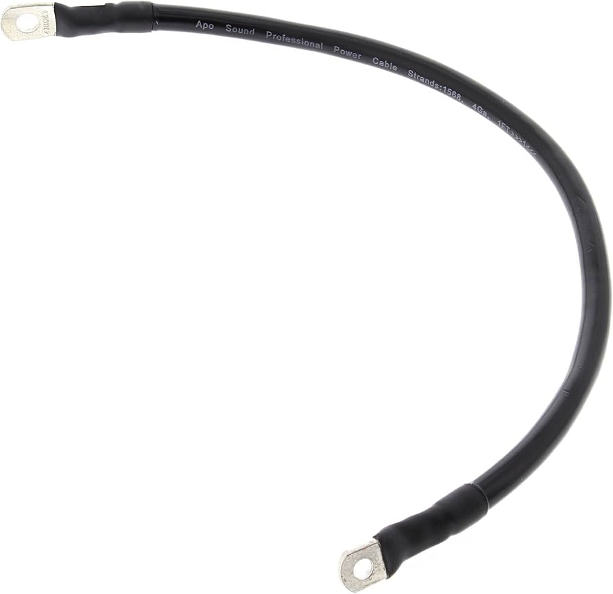 All Balls Racing 17in Black Battery Cable