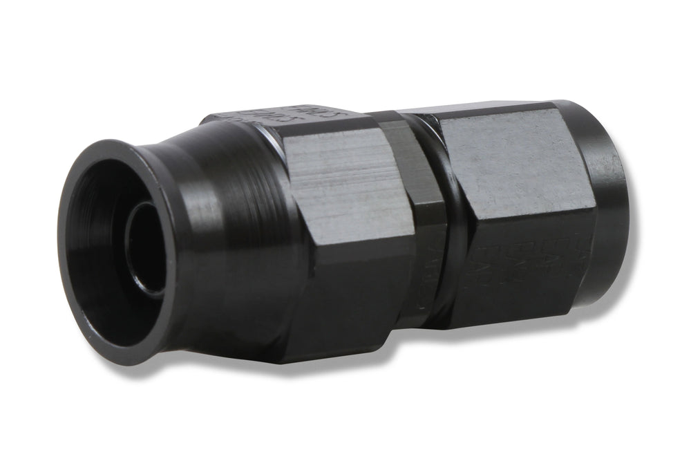 BLACK -8 ST. ALUM HOSE END SPEED-SEAL