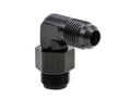 BLACK 90 DEG -6 MALE-MALE SWIVEL 5/8"-18