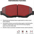 DFC 95-99 Toyota Avalon Rear 5000 Advanced Ceramic Brake Pads