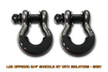 LoD Offroad 3/4 Shackle Kit with Isolators - Grey