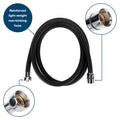 SHOWER HEAD KIT-BLACK (E)