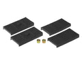 Prothane 67-69 GM F-Body Upper/Lower Spring Pad (Mono) - Red