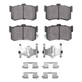 R1 86-88 Acura Legend Rear Ceramic Pads & Hardware Kit