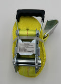 30 FT COMMERCIAL GRADE RATCHET STRAP WITH FLAT HOOKS
