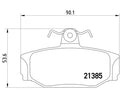 BRAKE PAD SET DISC BRAKE
