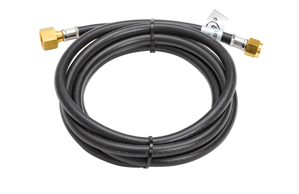 144IN LP GAS HIGH PRESSURE HOSE 1/4IN I.D. 3/8IN FPT X 3/8IN FEMALE FLARE SWIVEL (HANG TAGGED)