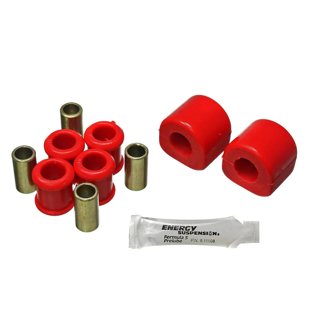 Energy Suspension 08-19 Dodge Challenger 19mm Rear Sway Bar Bushings - Red